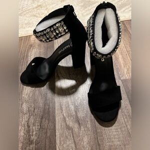 Embellished Jewel Block Heels 💎